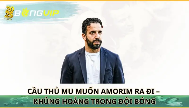 cầu thủ MU muốn Amorim ra đi