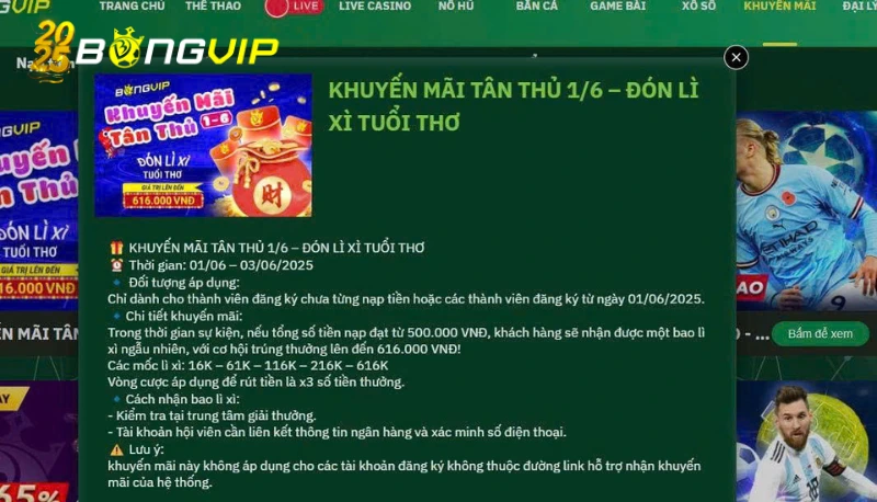 Khuyến mãi tân thủ Một số lưu ý quan trọng trong khuyến mãi cho tân thủ