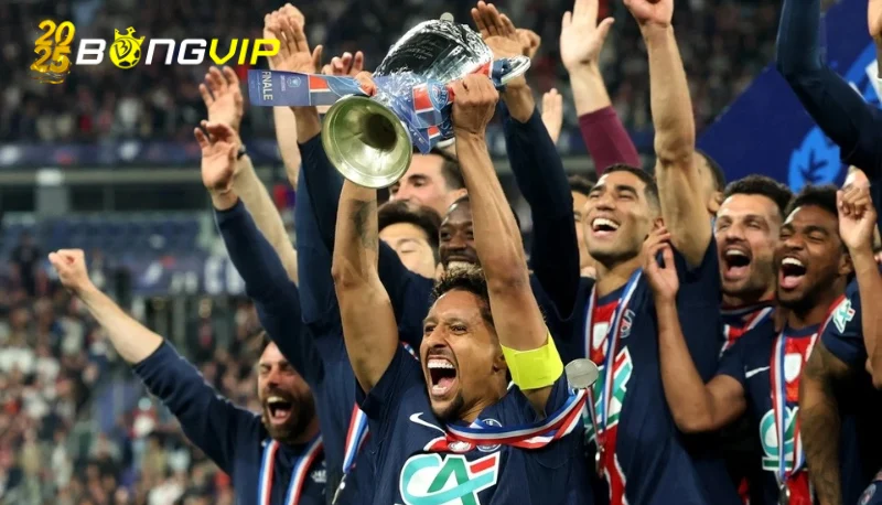 PSG hoàn tất cú ăn 3 quốc nội Thế trận một chiều trong trận chung kết - PSG hoàn tất cú ăn 3 quốc nội