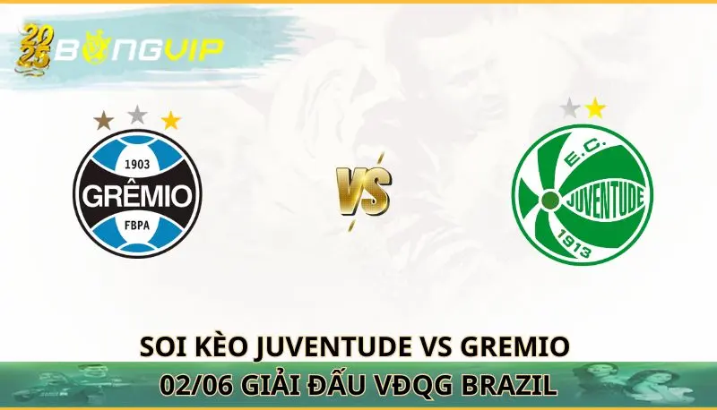 soi kèo Juventude vs Gremio